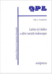 Latino (e) italico e altre varietà indeuropee