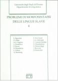 Problemi di morfosintassi delle lingue slave - 4